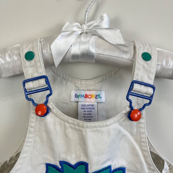 Vintage Gymboree Lion Shortall Romper Infant 6-12 Months - Picture 3 of 9